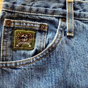 Cinch green label jeans.